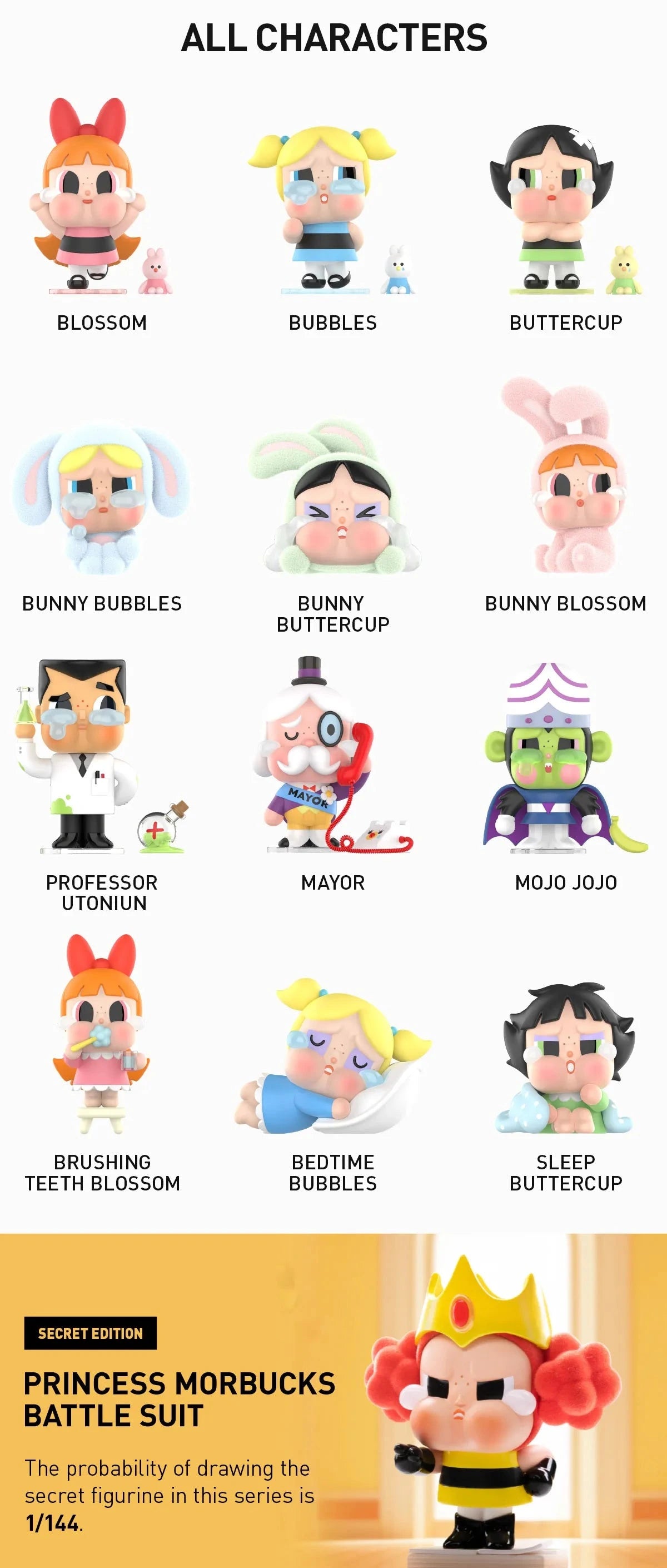Crybaby Figure "Powerpuff Girls"