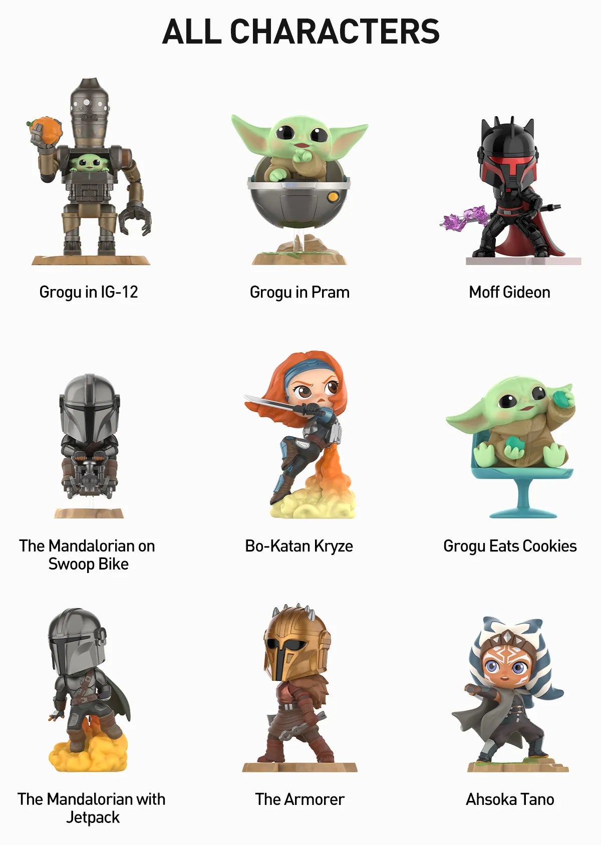 Star Wars "Mandalorian" Figures