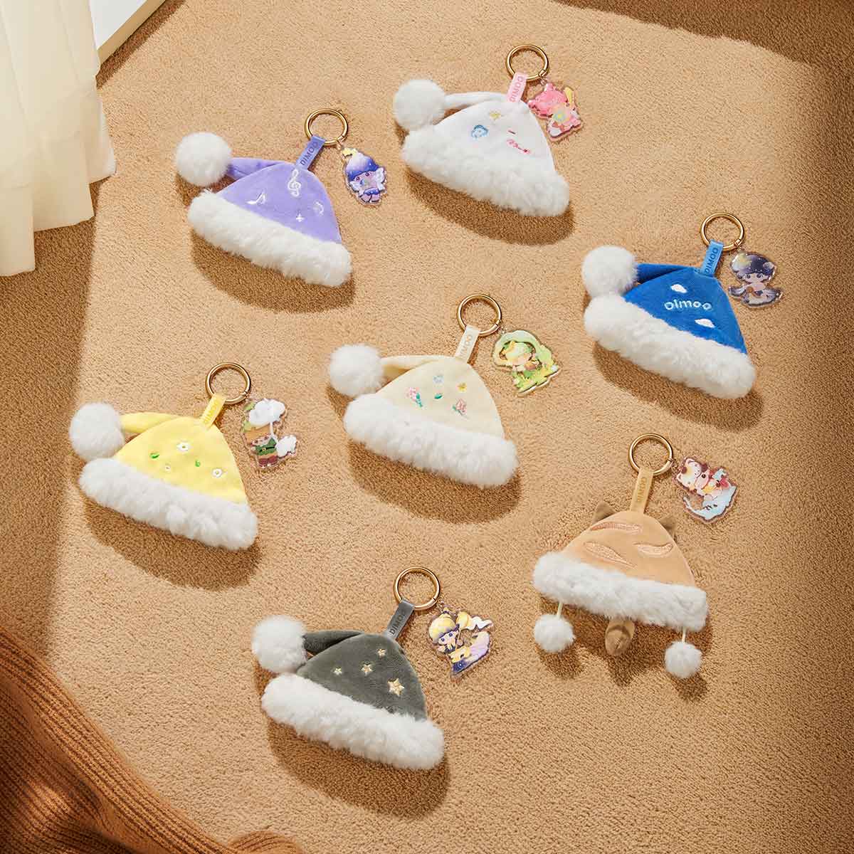 Dimoo Keychain "Weaving Wonders"