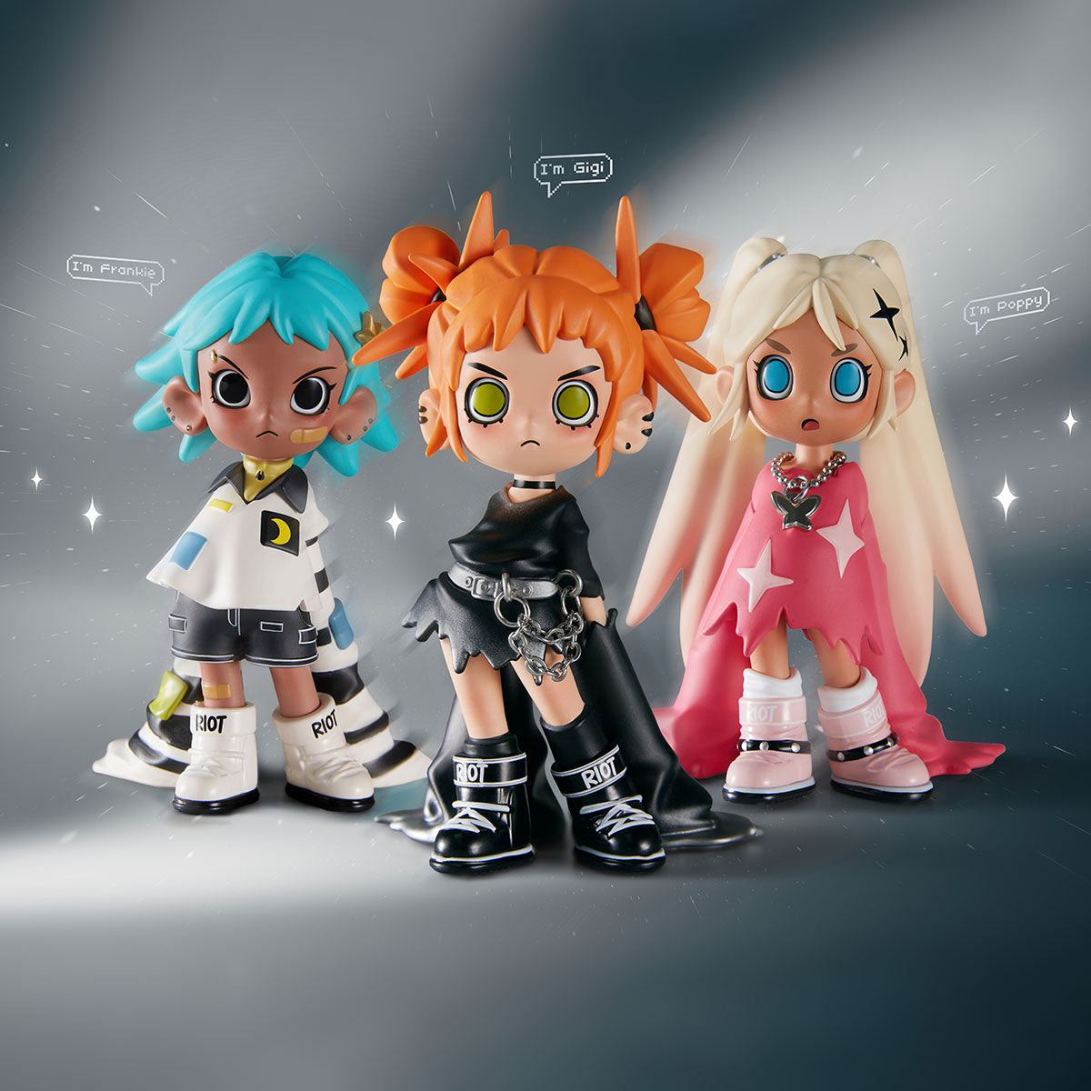 Lil Peach Riot "Loading!" Figures