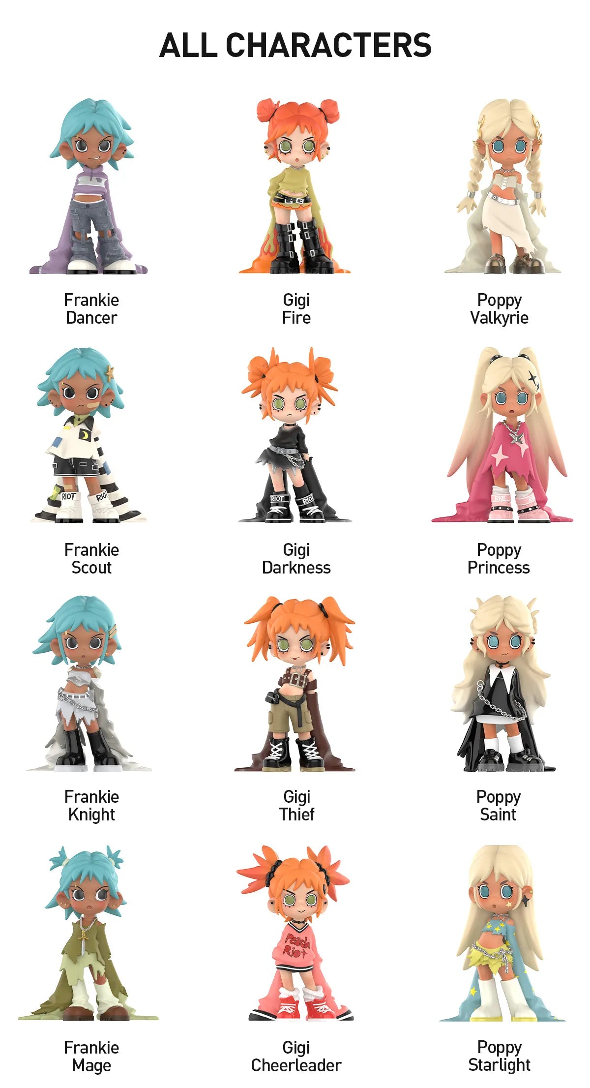 Lil Peach Riot "Loading!" Figures