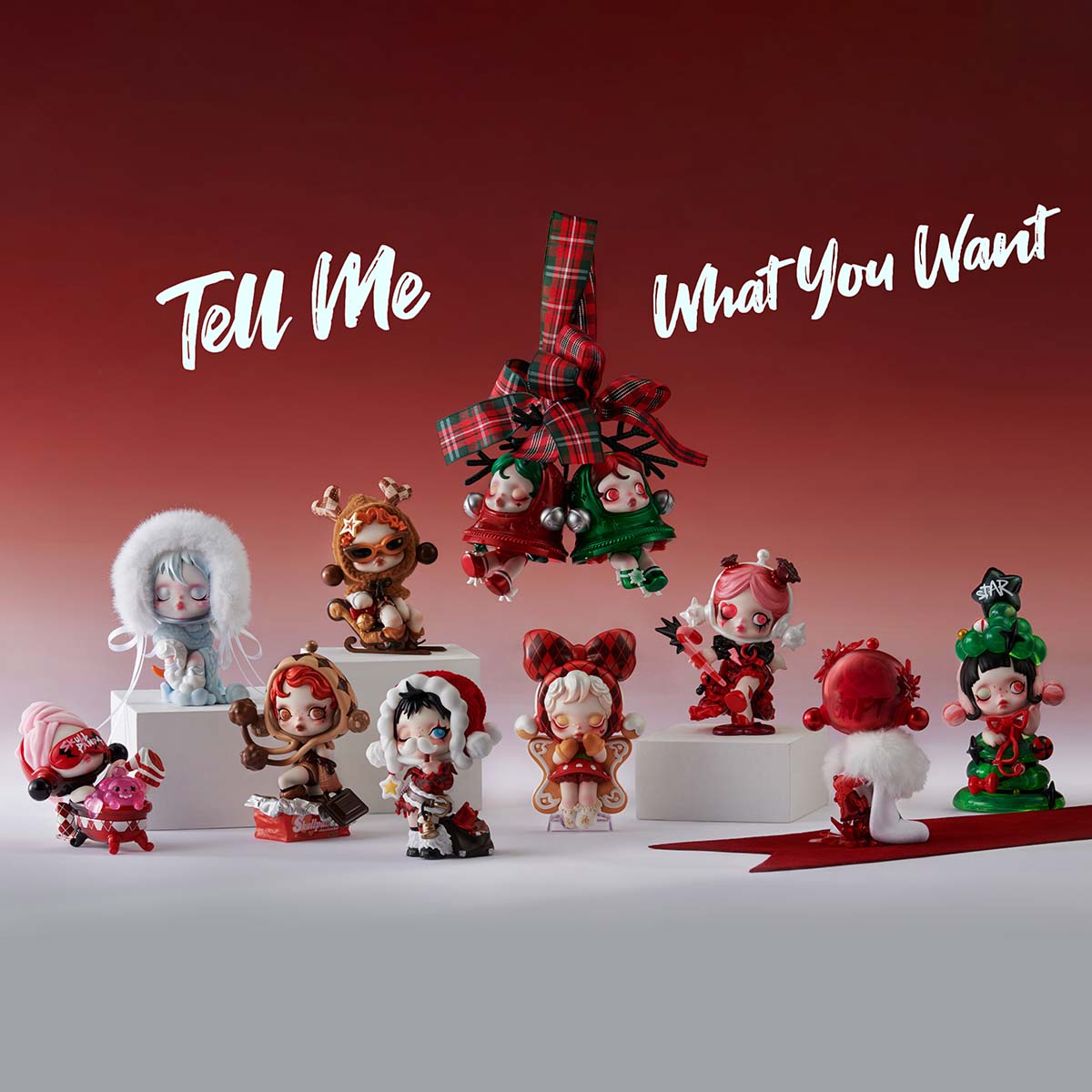 SKULLPANDA "Tell Me What You Want" Figures