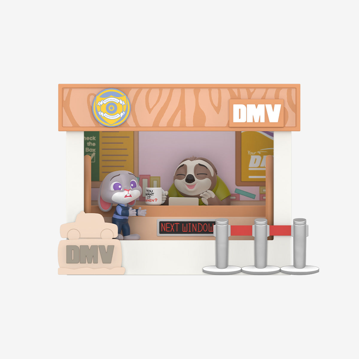 Zootopia "Highlight Moment" Scene set