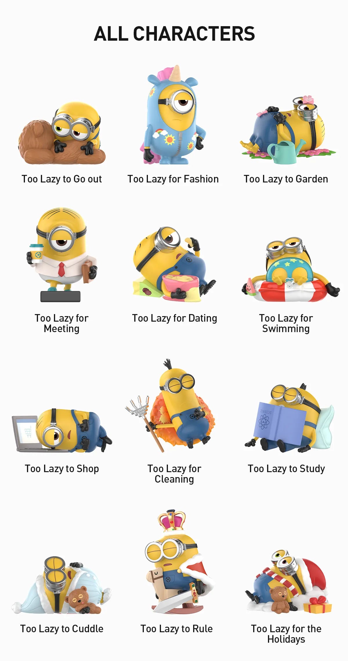 Minions "Lazy Every Day"