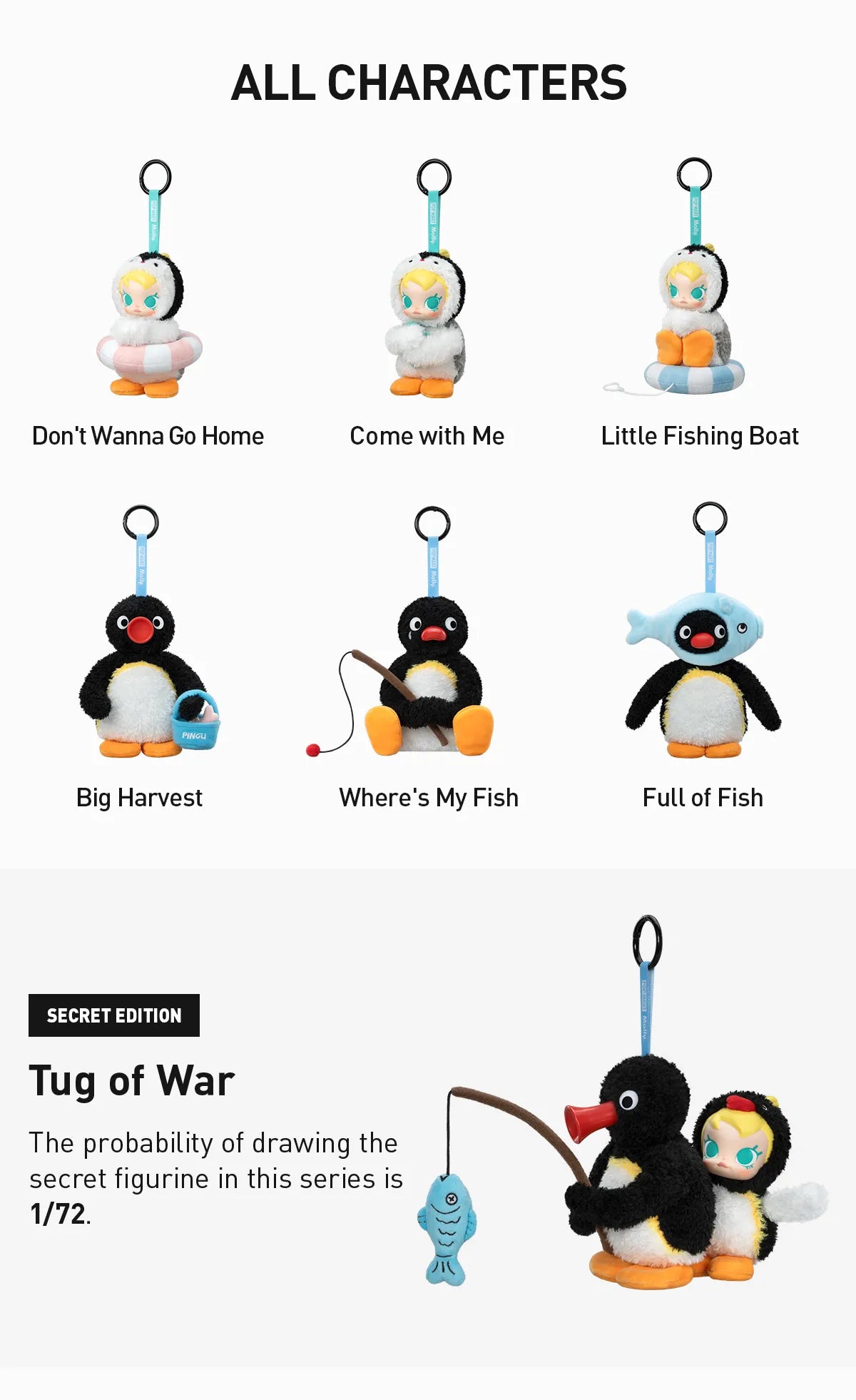 Baby Molly × Pingu "Happy Fishing"