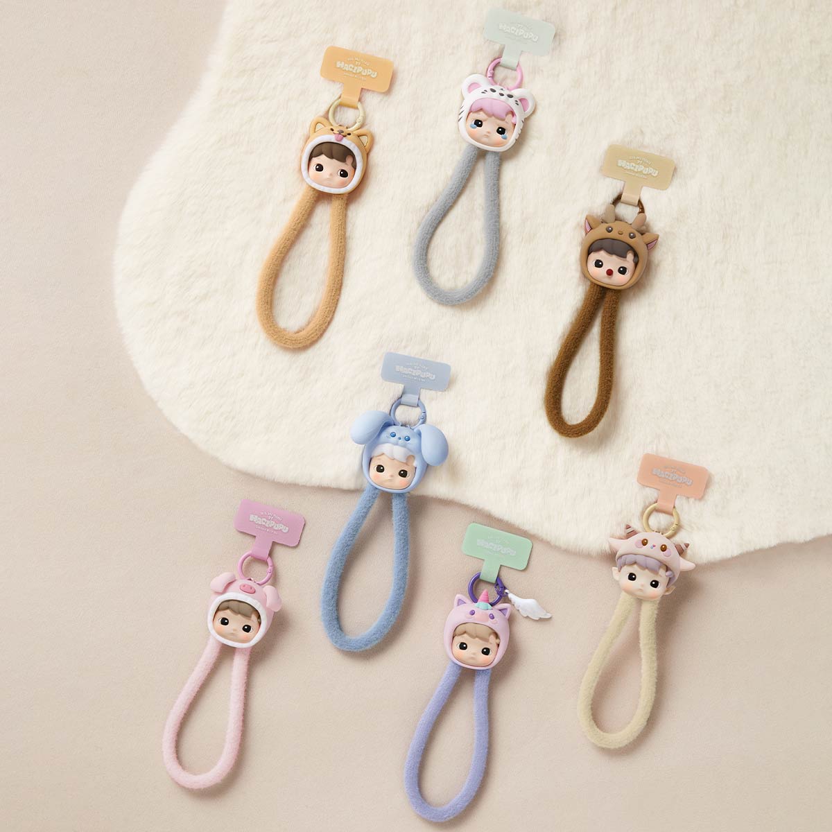 Hacipupu Phone Lanyard "Snuggle With You" Series
