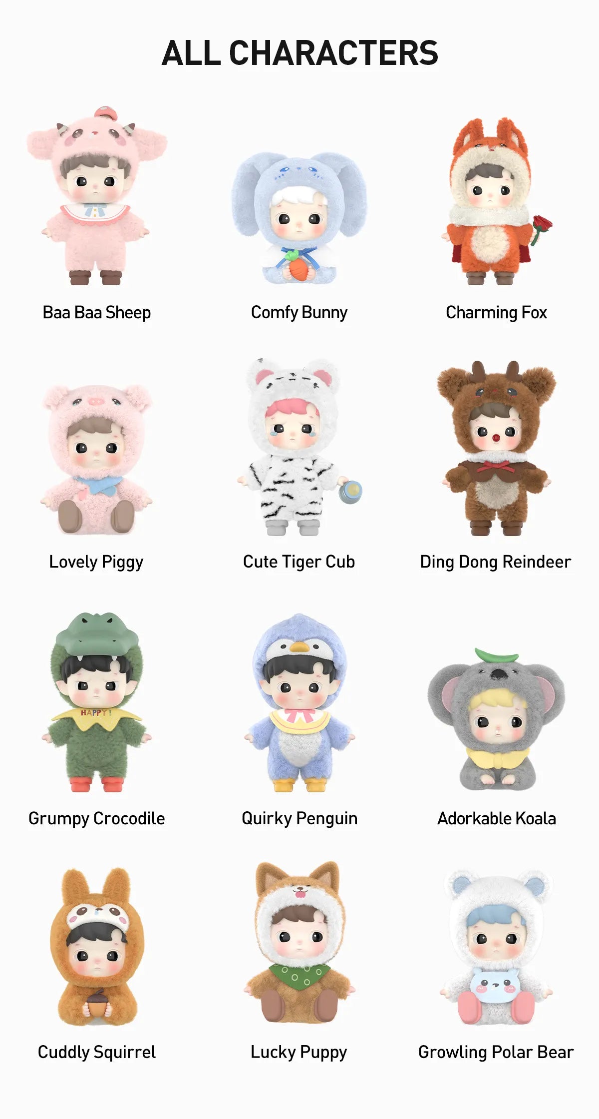 Hacipupu Figure "Snuggle With You" Series