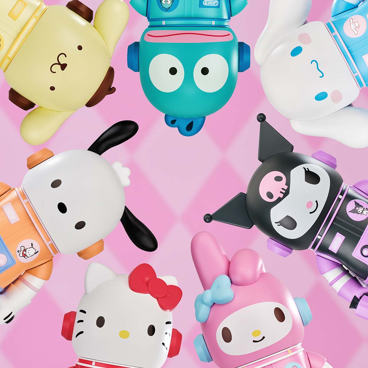 MEGA SPACE MOLLY 400% "Hello Kitty and Friends"