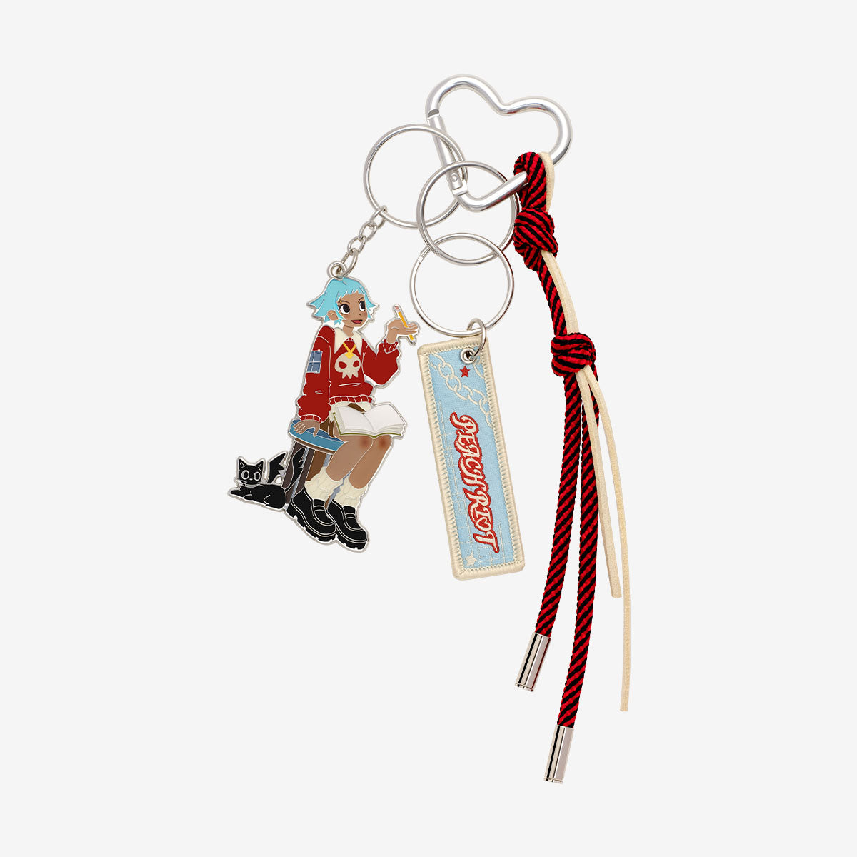 Peach Riot "Rush Hour" Keychain