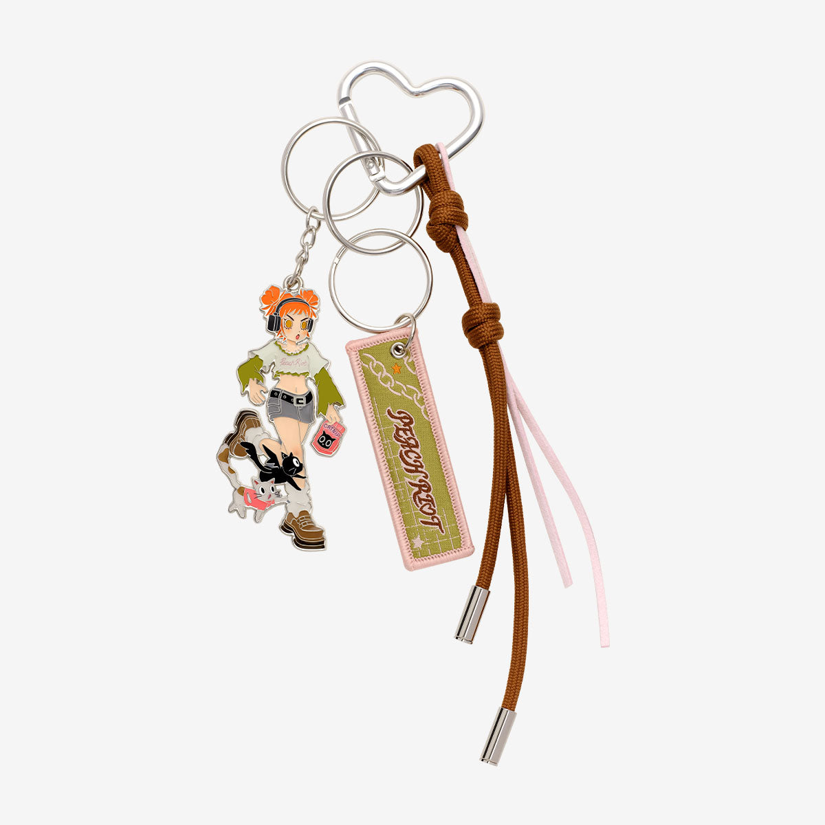 Peach Riot "Rush Hour" Keychain