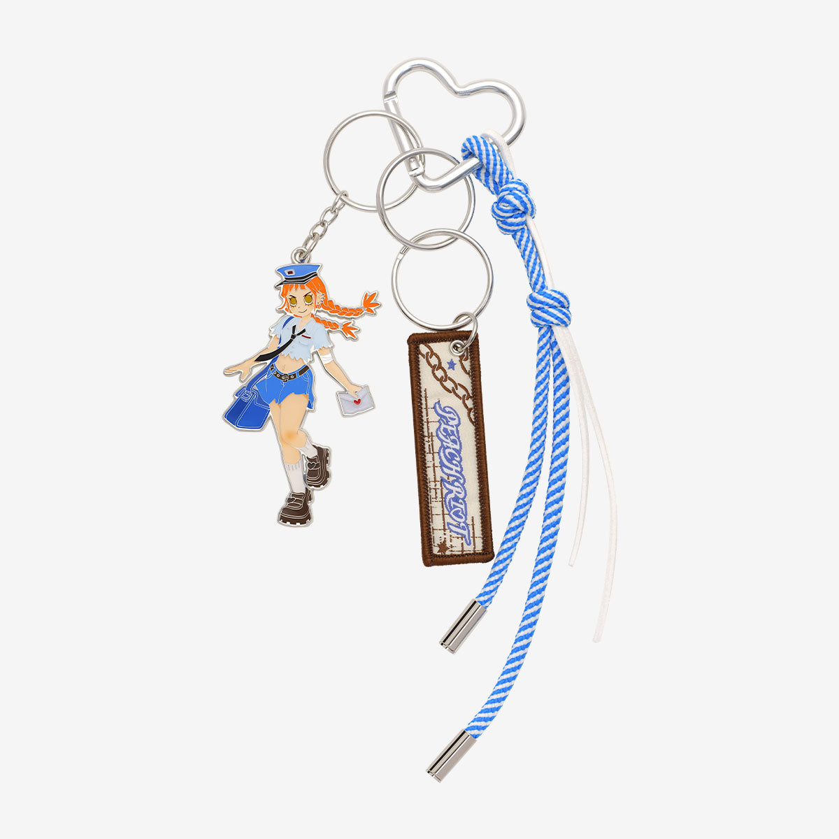 Peach Riot "Rush Hour" Keychain