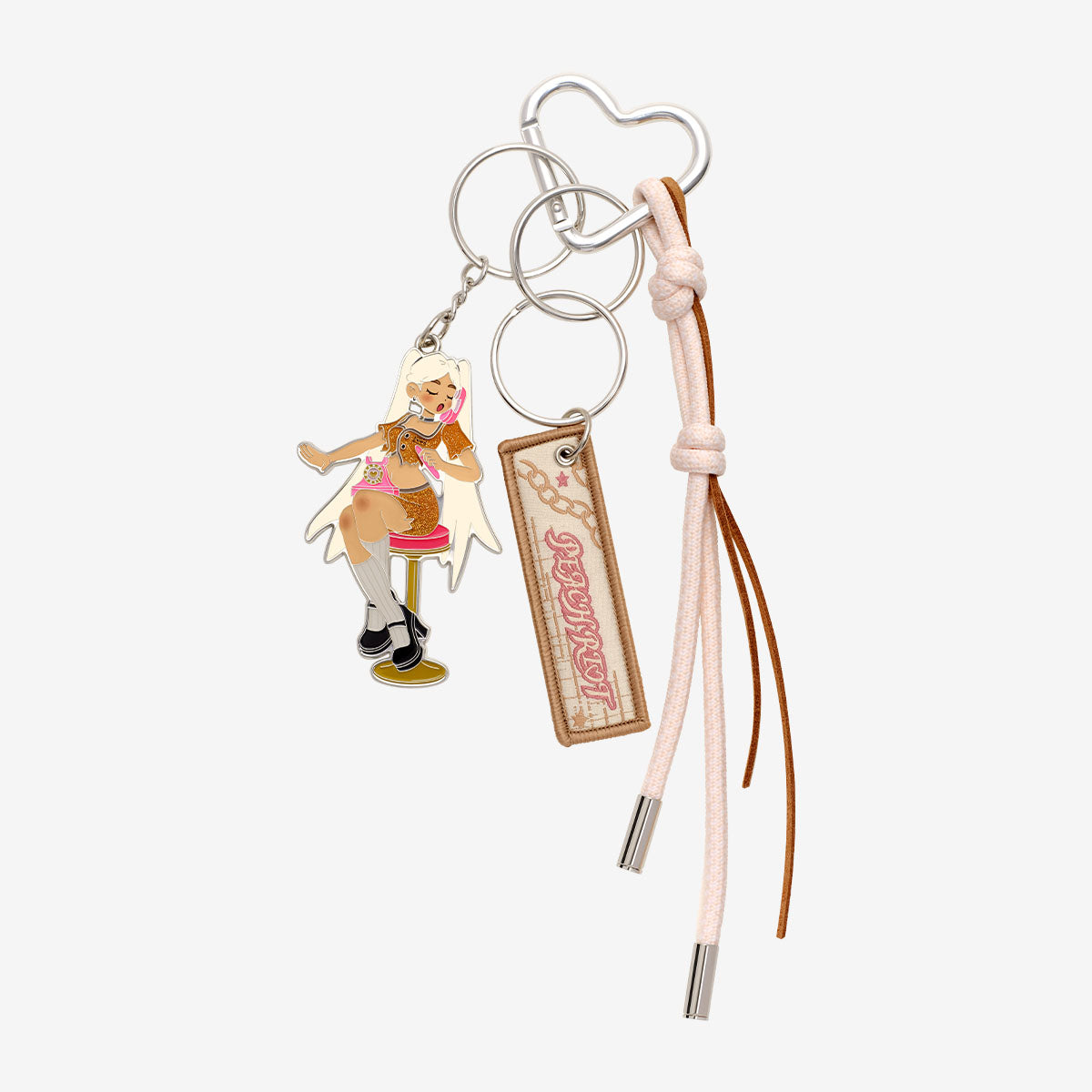 Peach Riot "Rush Hour" Keychain