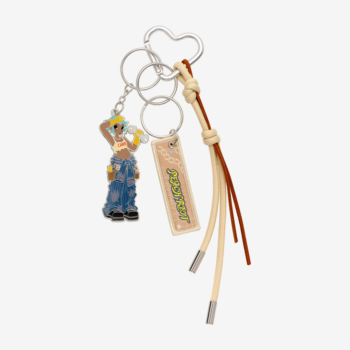 Peach Riot "Rush Hour" Keychain