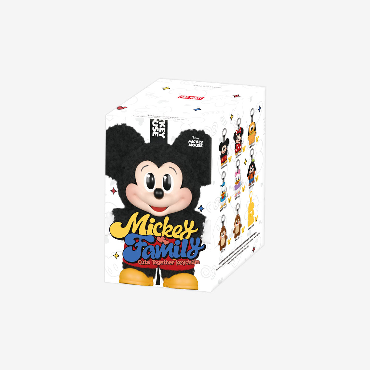 Mickey Family Keychain "Cute Together"