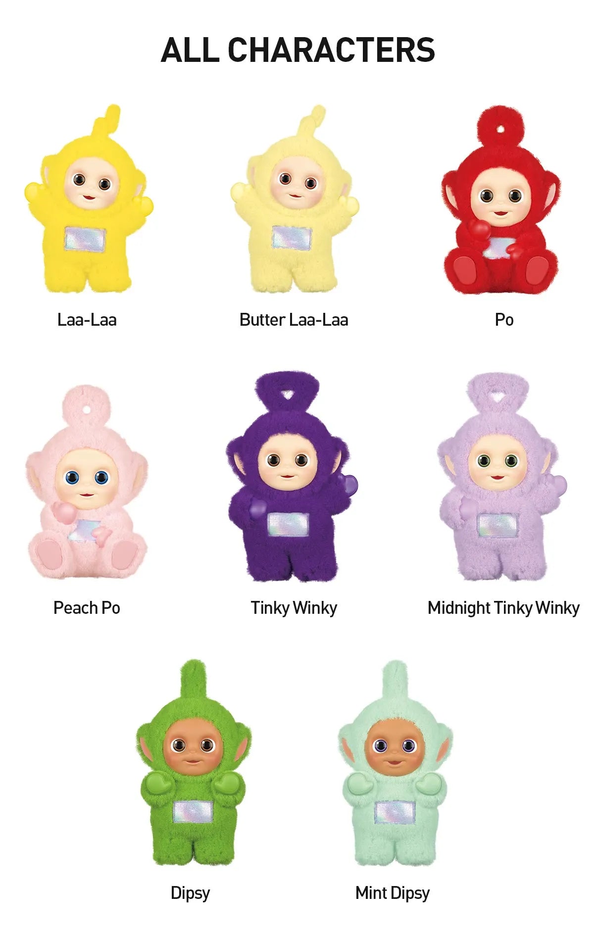 Teletubbies Figures "Vibrancy" Series
