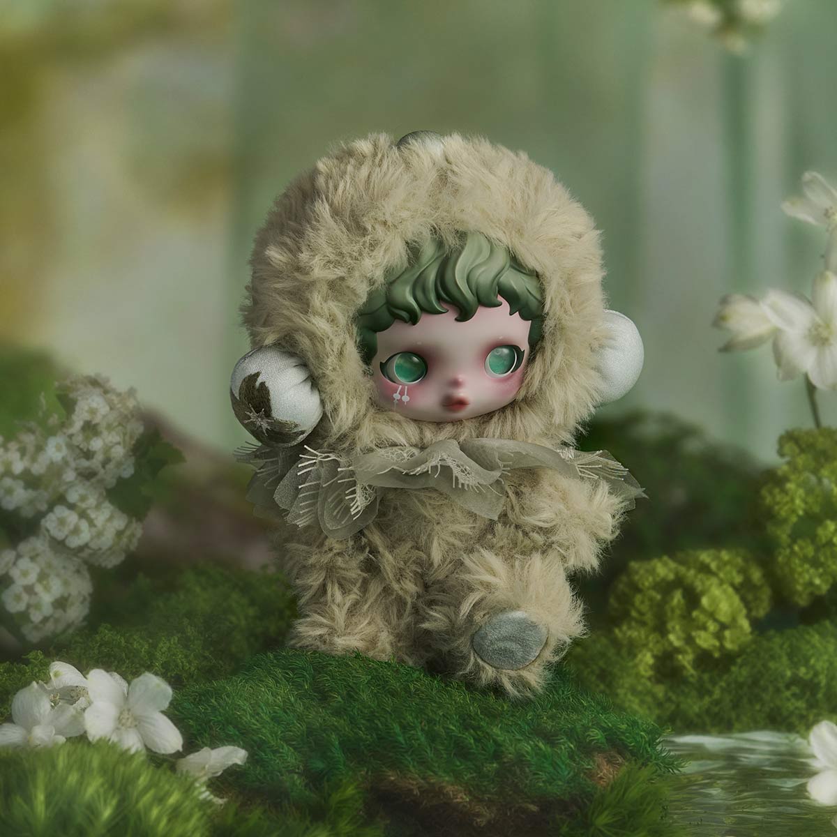 Skullpanda Keychain "L'impressionnisme"