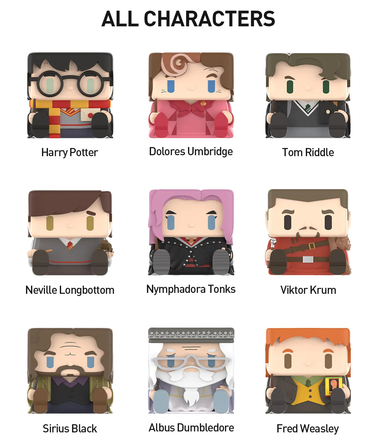 Harry Potter "POP CUBE" Series 1