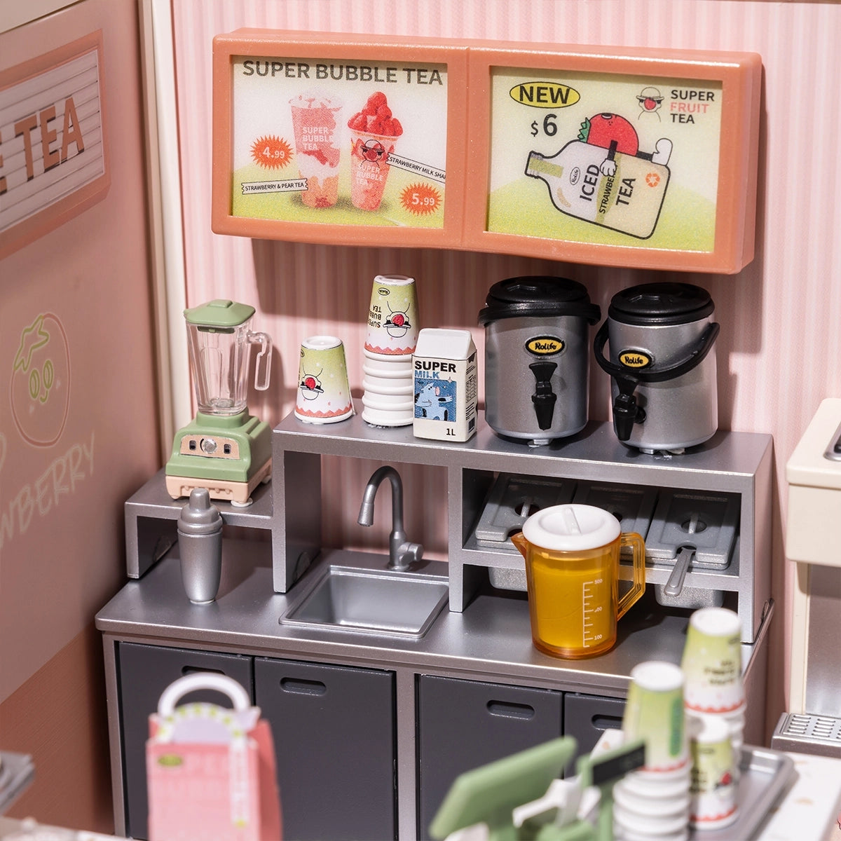 Rolife - Super Creator: Tienda de Bubble Tea