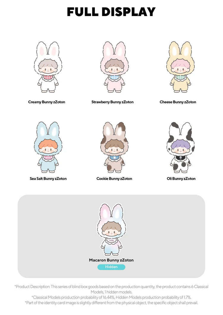 zZoton "Delicious Bunny" Series