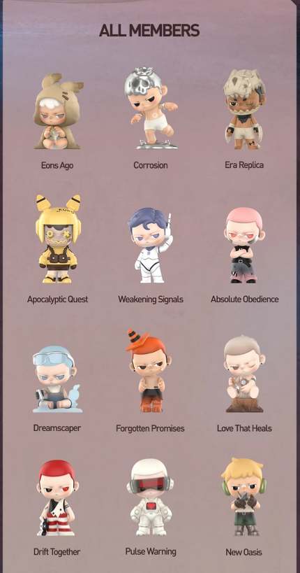KUBO City of Sunset Series Figures
