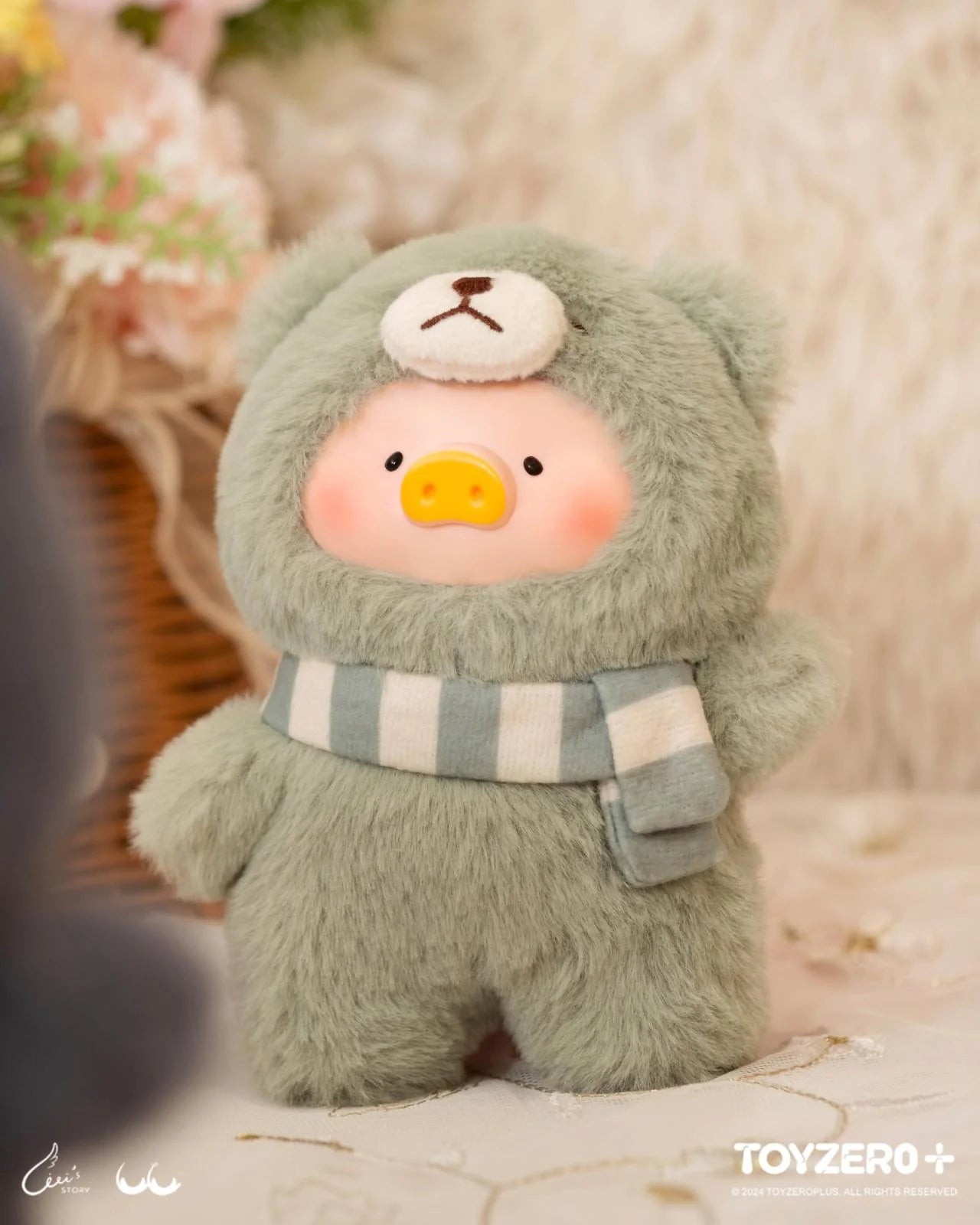 Lulu The Piggy Keychain "Joyful Time"