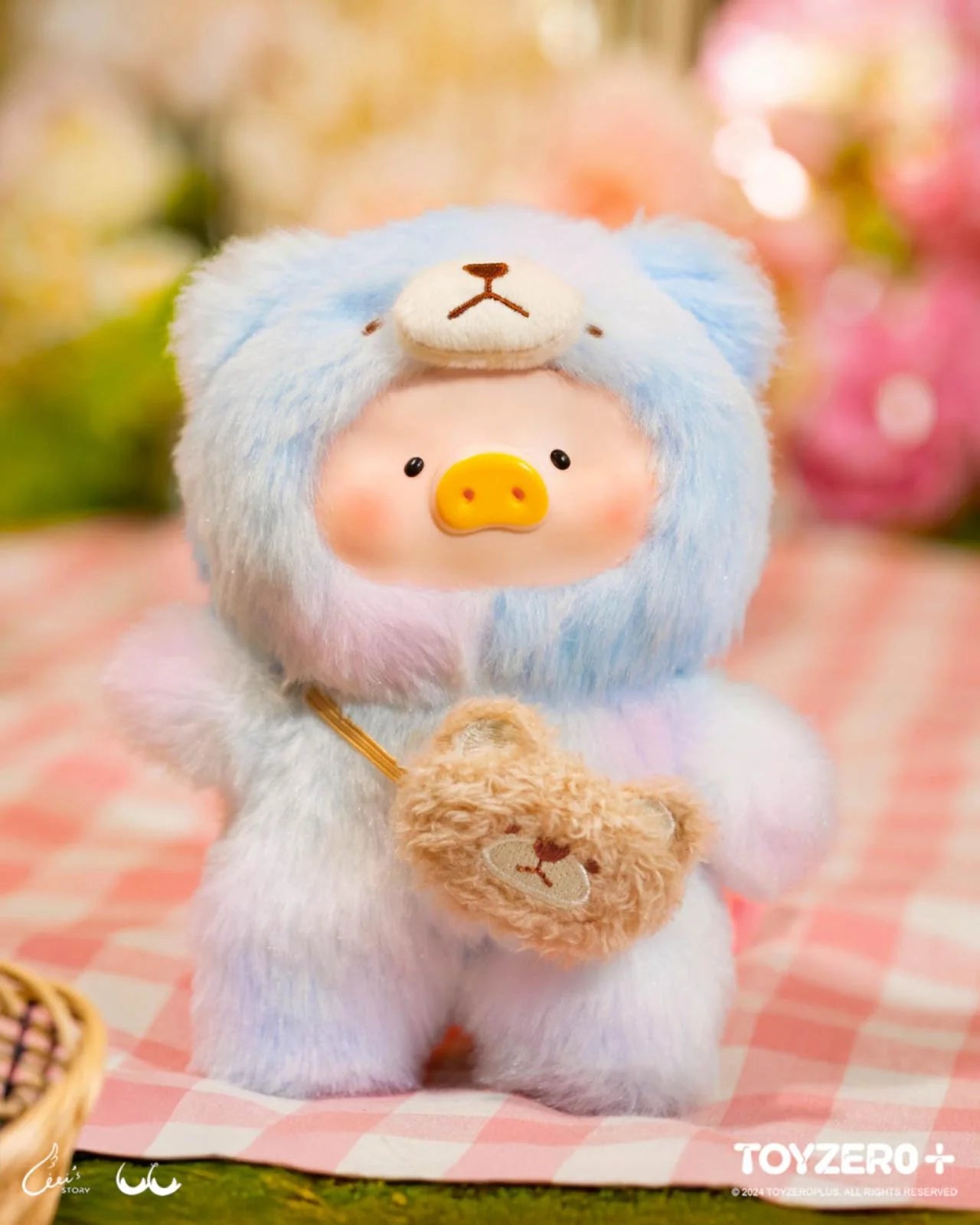 Lulu The Piggy Keychain "Joyful Time"