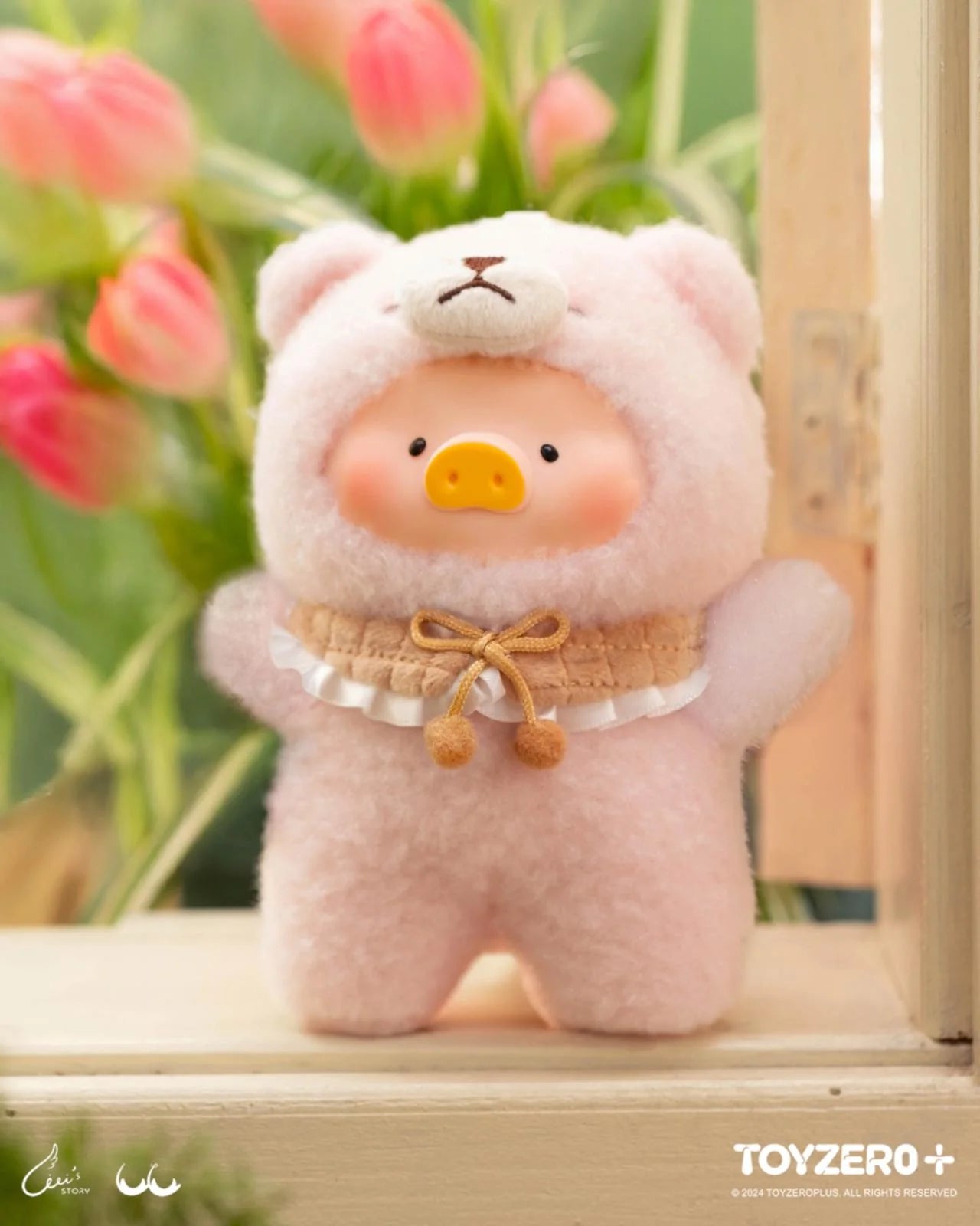 Lulu The Piggy Keychain "Joyful Time"