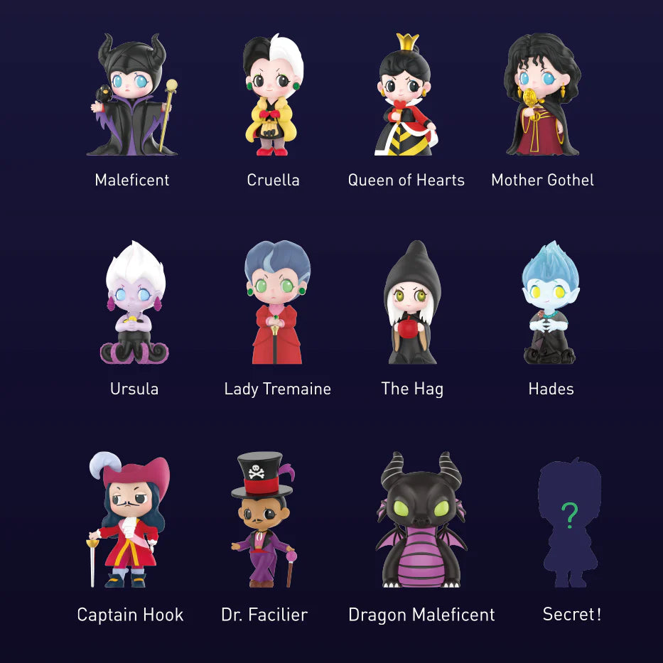 Disney Figures "Villains Born to Be Rebellious"