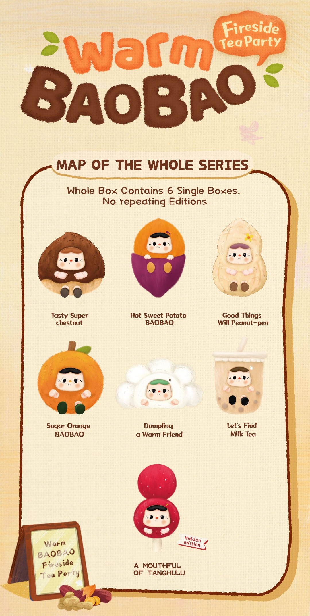 Warm BaoBao "Fireside Tea Party"