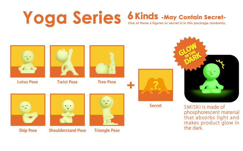 Smiski "Yoga" Series