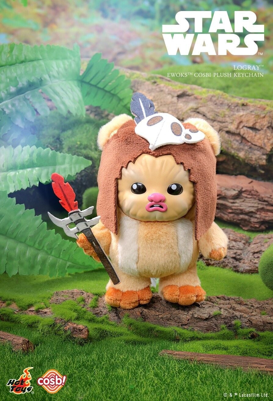 Hot Toys Star Wars Ewoks Cosbi Plush Keychain Collection