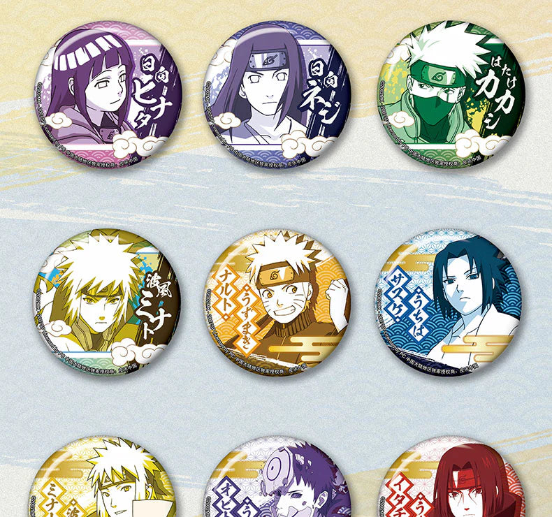 "Naruto Shipudden" Can Badge