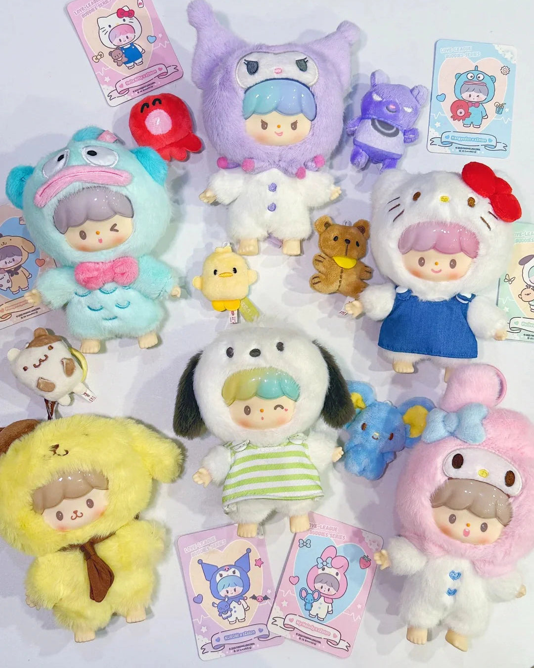 Zzoton x Sanrio "Love-League Buddies"