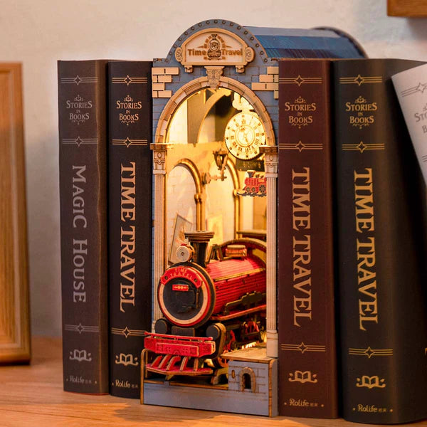 Rolife Book Nook Viajero del tiempo-zoom-