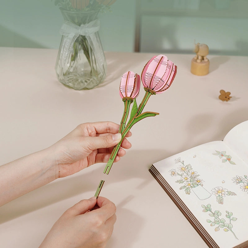 Rowood "Flower Pink Tulip"-zoom-
