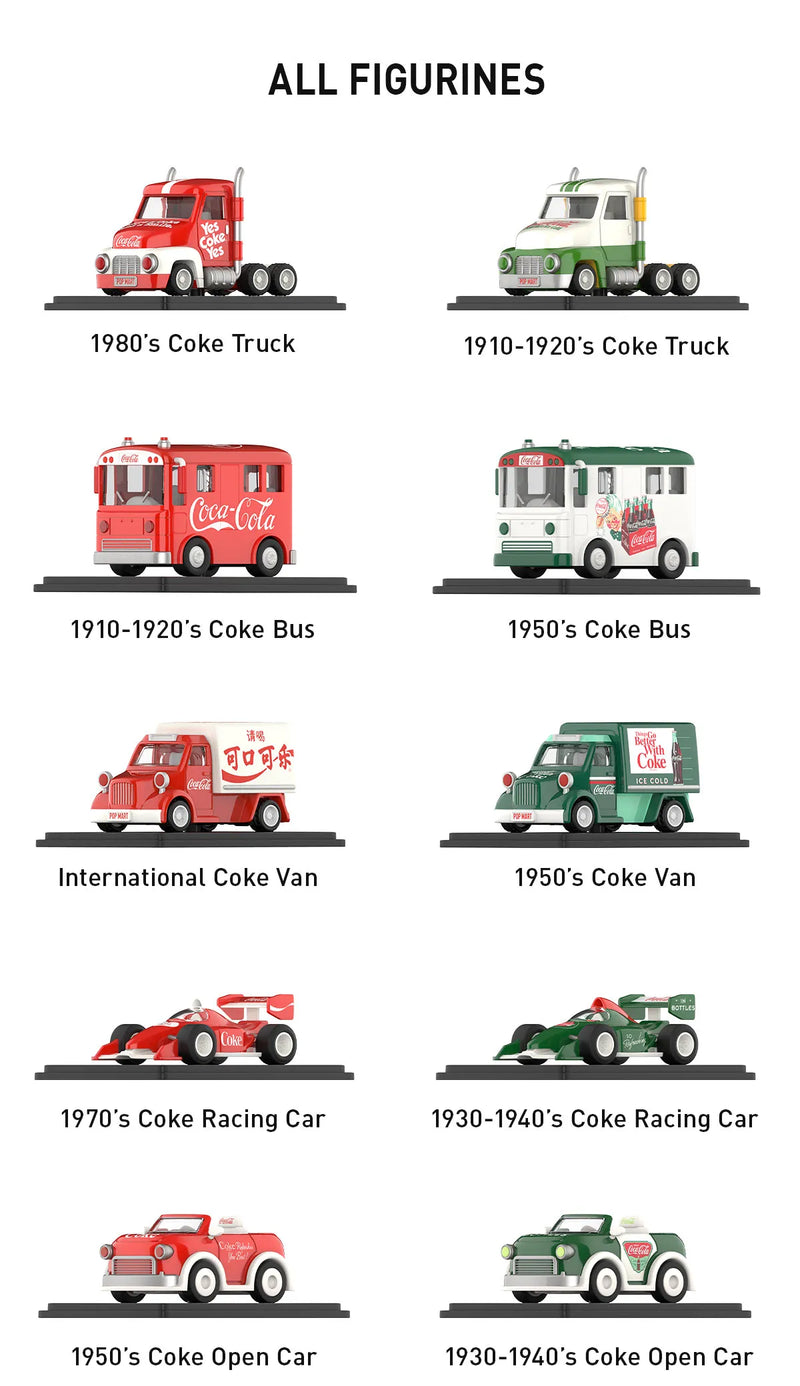 POPCAR COCA-COLA Classic Series Vehicles-zoom-