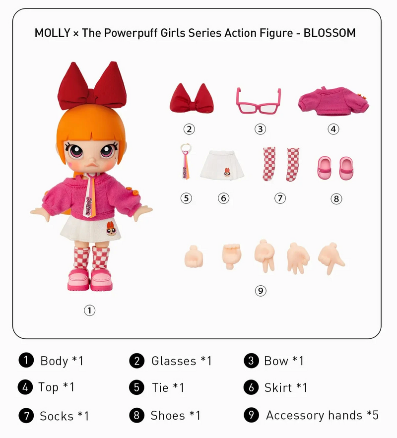 Molly X The Powerpuff Girls (BJD)-zoom-