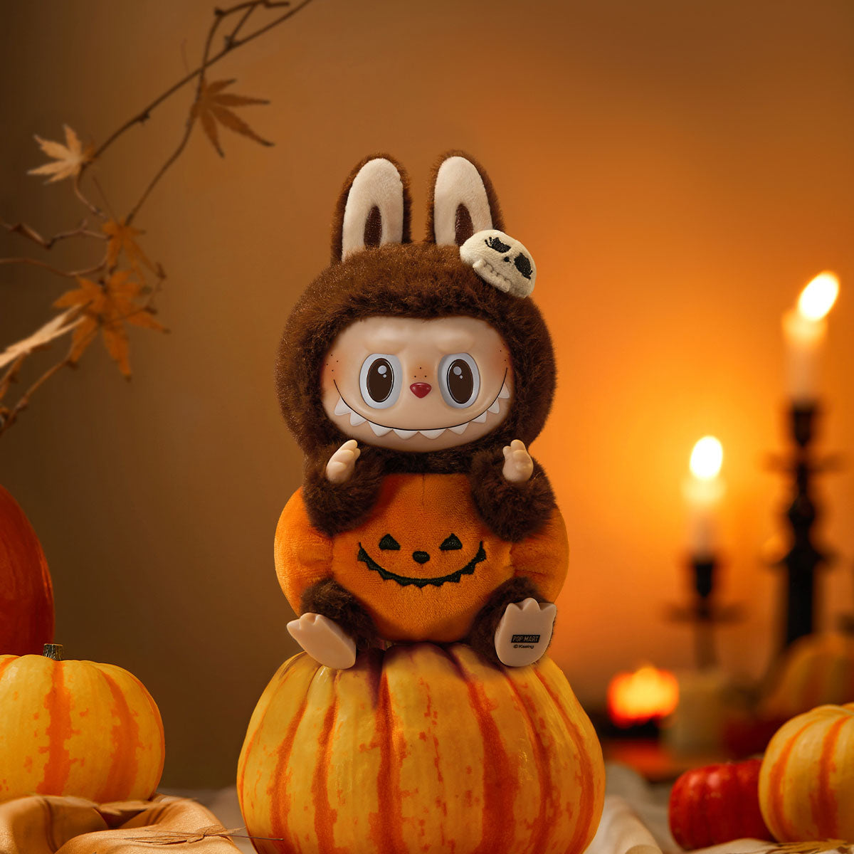LABUBU "Happy Halloween Party: Sitting Pumpkin