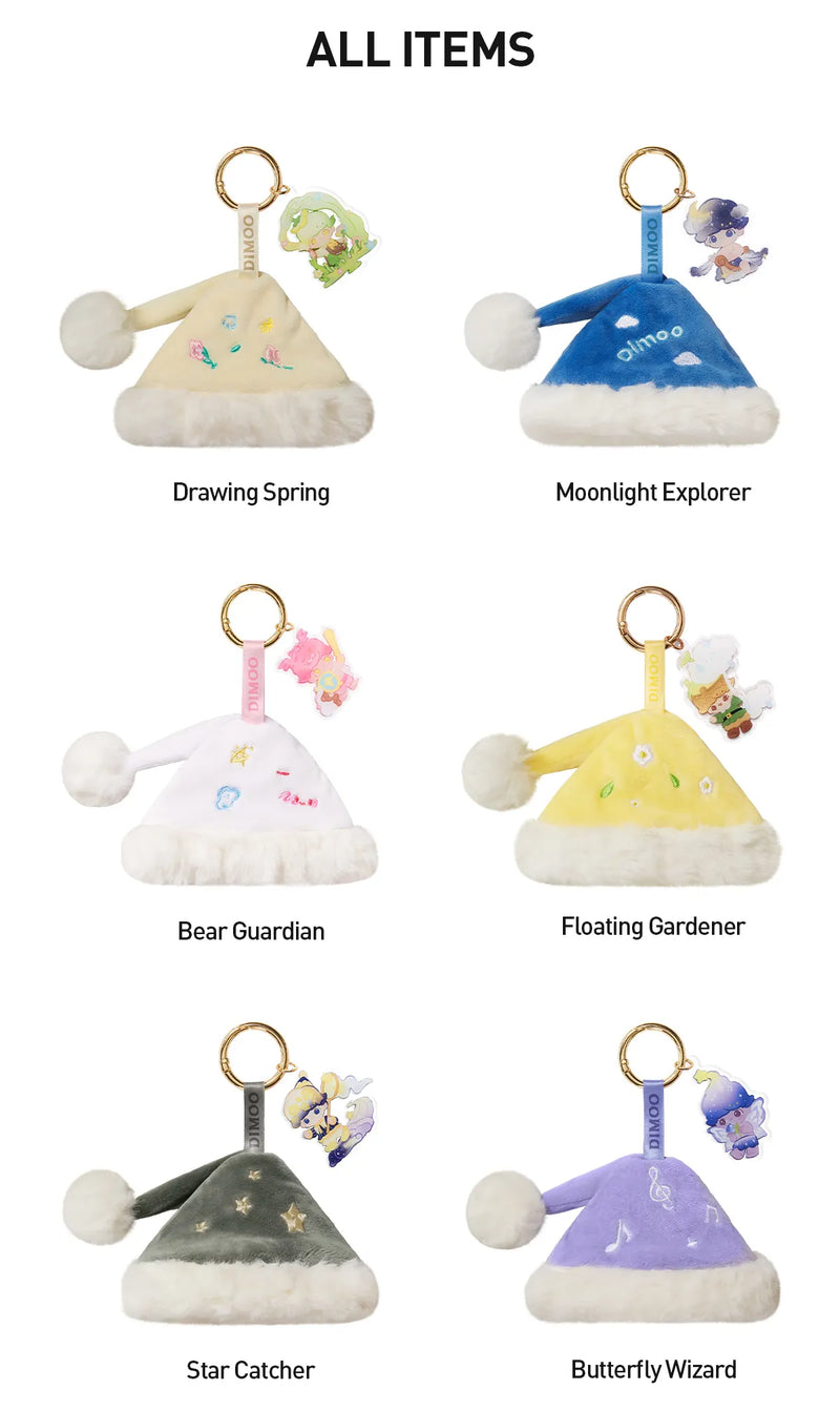 Dimoo Keychain "Weaving Wonders"-zoom-