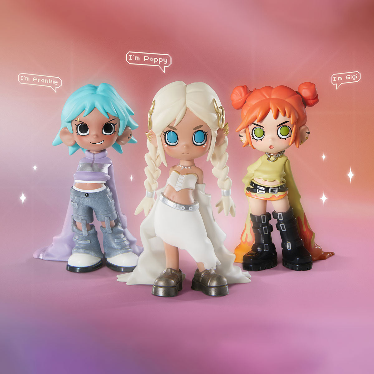 Lil Peach Riot "Loading!" Figures