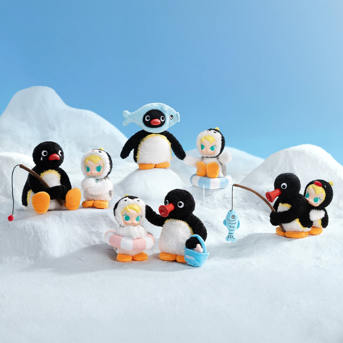 Baby Molly × Pingu "Happy Fishing"