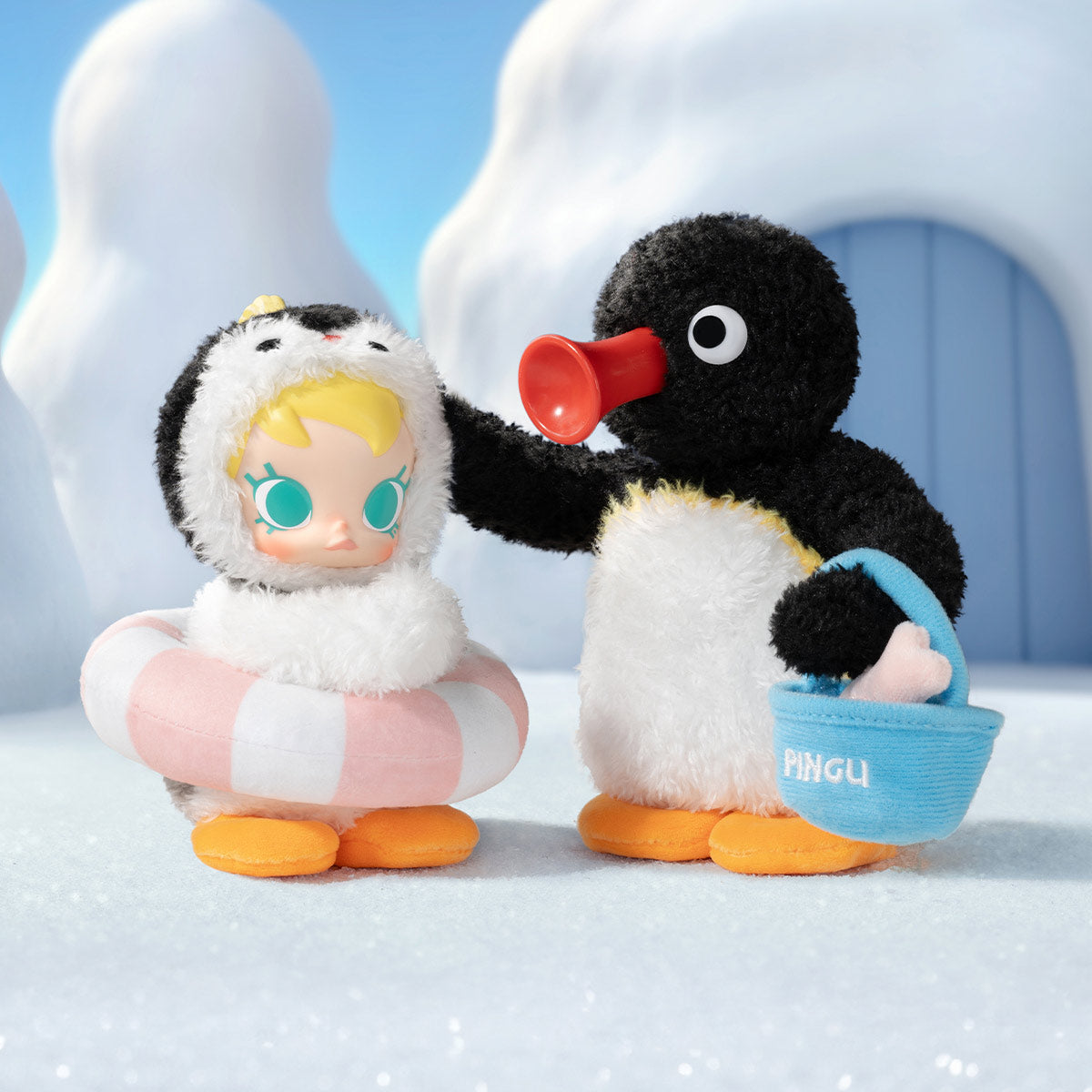 Baby Molly × Pingu "Happy Fishing"