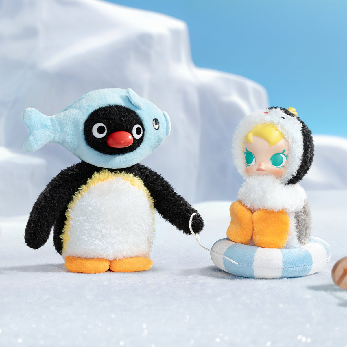 Baby Molly × Pingu "Happy Fishing"