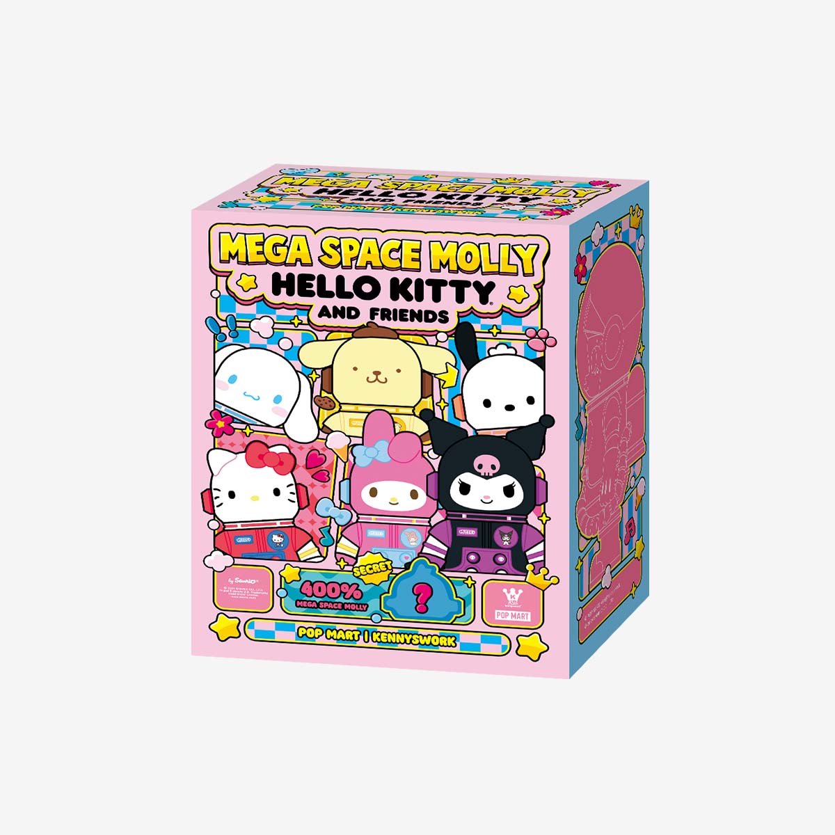 MEGA SPACE MOLLY 400% "Hello Kitty and Friends"-zoom-2