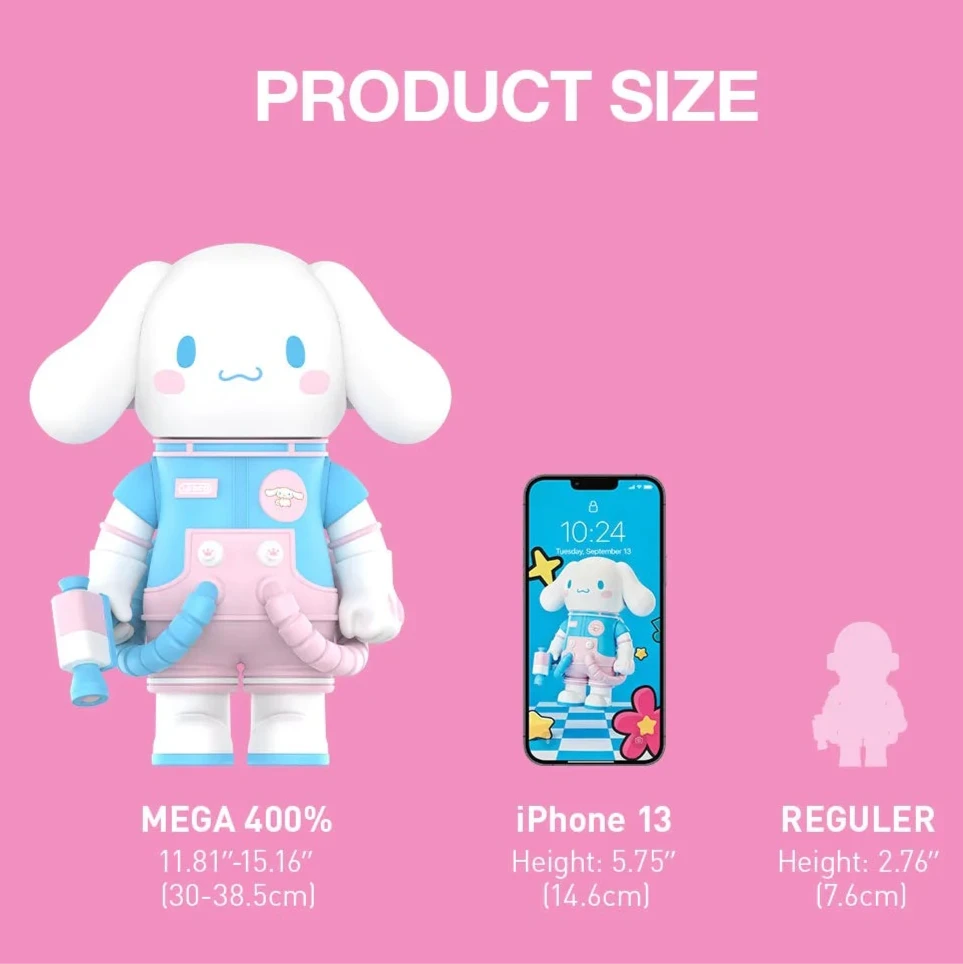 MEGA SPACE MOLLY 400% "Hello Kitty and Friends"