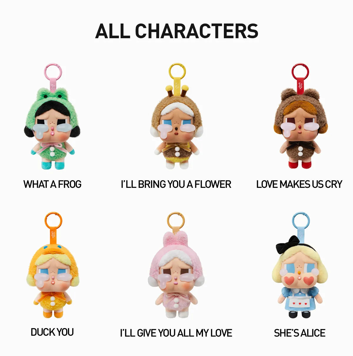 Crybaby Keychain "Crying Again"