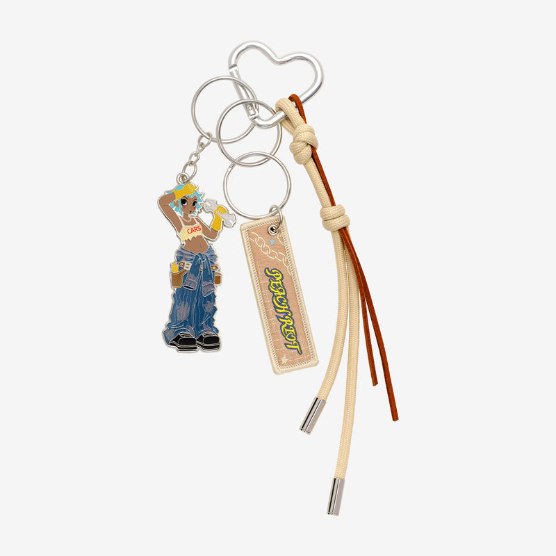 Peach Riot "Rush Hour" Keychain-zoom-