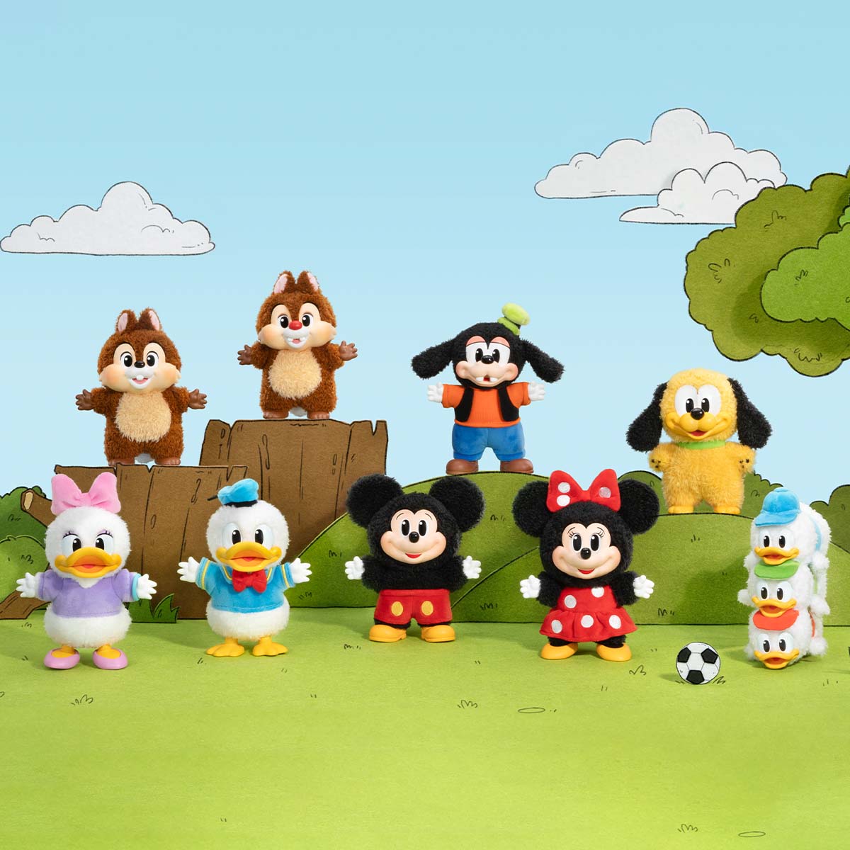 Mickey Family Keychain "Cute Together"-zoom-11