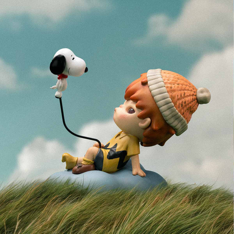 Hirono X Snoopy Figure-zoom-