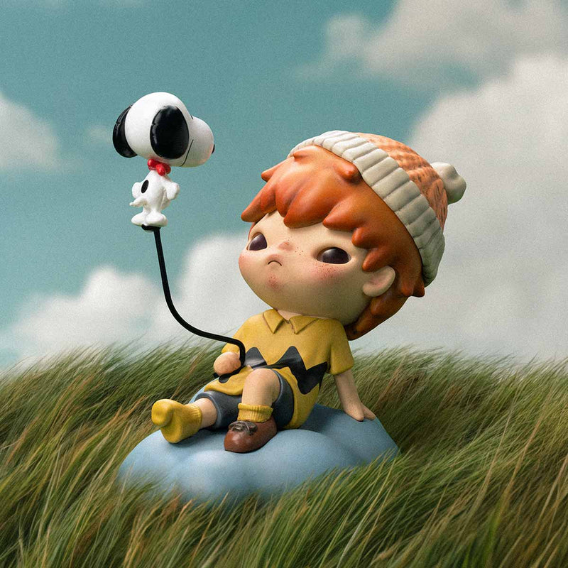 Hirono X Snoopy Figure-zoom-